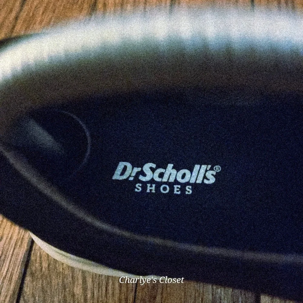 Dr Scholls Madison Oxford Sneakers 12M Black Leather Sport Sole Comfort Casual